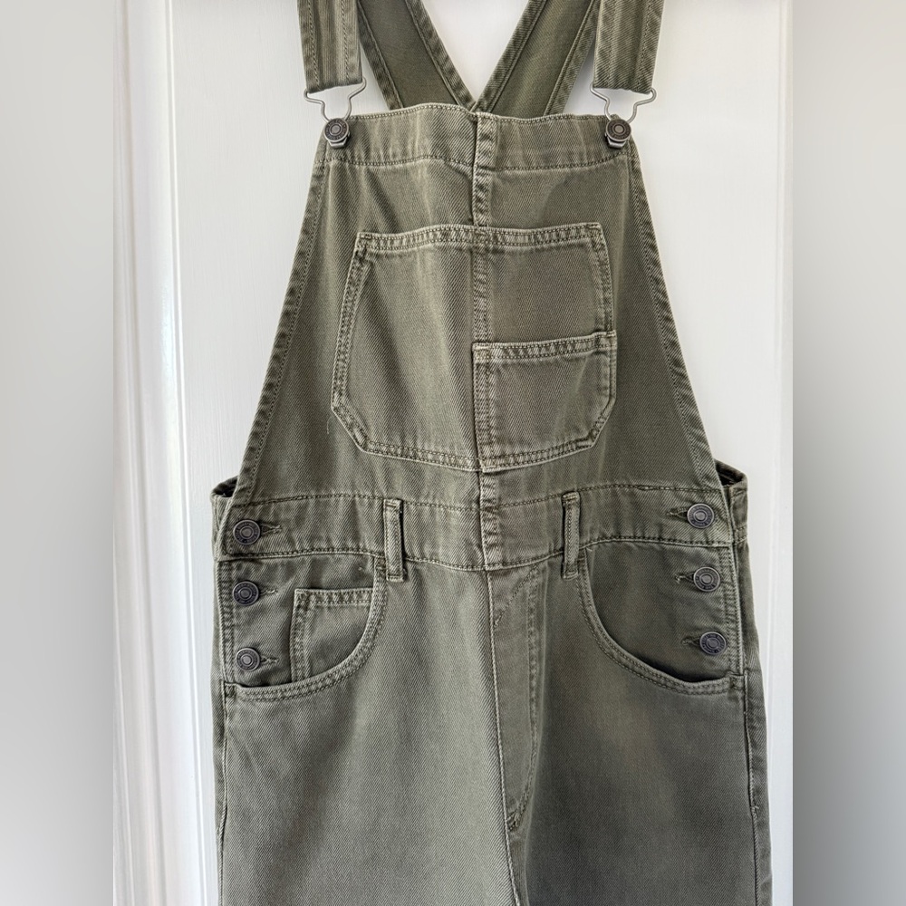We The Free Ziggy Denim Overalls in Army